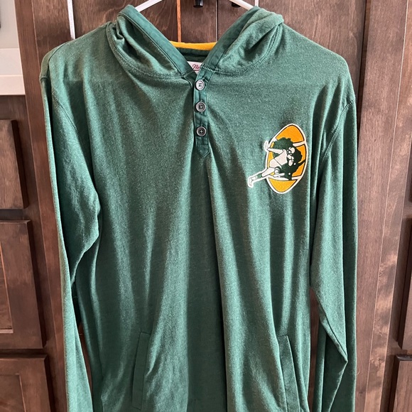 Green Bay Packers T-shirt hoodie retro - Picture 1 of 4